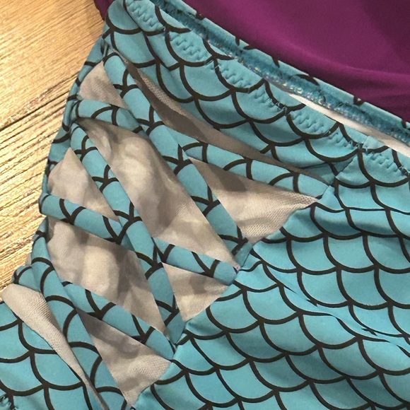 Mermaid 2 piece XXL swimsuit - Picture 2 of 4